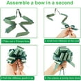 thumbnail image 6 of 24PCS Christmas Gift Wrap Pull Bows with Ribbon 5” Wide Wrapping Accessory for Xmas Present, Florist, Bouquet, Basket, 6 of 6
