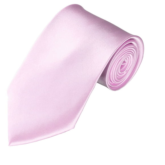 jovati Mens Fashion Slim Satin Tie en Couleur Unie en Différentes Couleurs