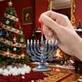 thumbnail image 5 of Hanukkah Ornament, Holiday Jewish Decoration, Menorah, Dreidel, Star of Xmas Tree Ornament, Jewish Holiday Decoration for Home & Office Decor, 5 of 8