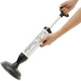 VirgilSon Toilet and Tub Unclogger Plunger Set with Air Pump Drain