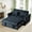 Black, variant on Gewnee 52.75" Convertible Sleeper Sofa Bed Adjustable Backrest with Pillows for Living Room Apartment.Light Grey