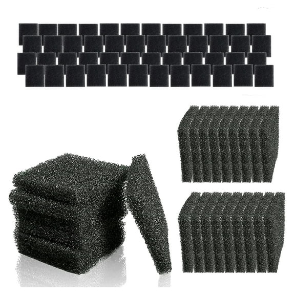 Delapan 90-Pack Pump Filter Sponge Compatible with AeroGarden Pumps Replacement Filters