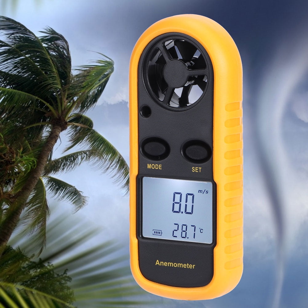 Wind Speed Meter, Wind Speed Tester ABS For Street For Electric Fan For