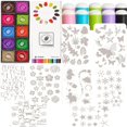 thumbnail image 1 of Feltree Kit de Peinture au Doigt en Éponge DIY Kit de Peinture au Doigt Applicateur de Doigt, 1 of 8
