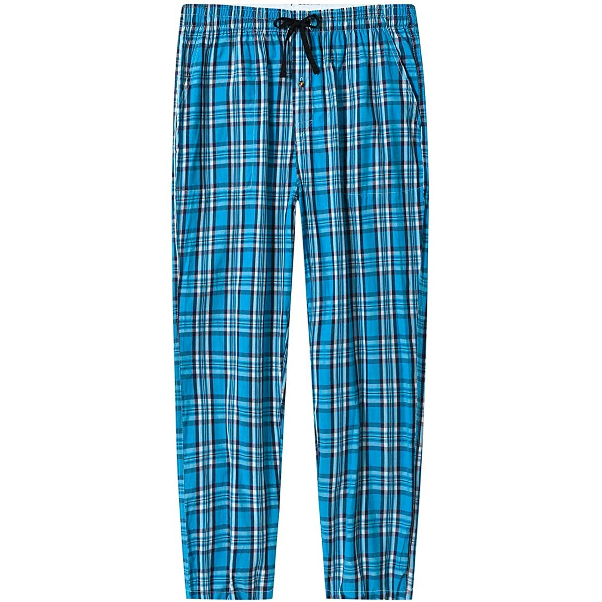 Navy blue plaid pajama pants hotsell