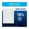 thumbnail image 4 of Filtrete 20x20x1 HVAC Furnace Air Filter, MPR 2200 MERV 13, Elite Allergen Reduction, 1 Filter, 4 of 8
