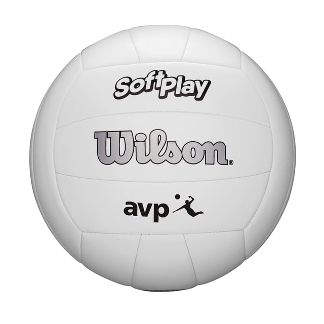 Voleibol Wilson AVP Soft Play, talla oficial, color blanco