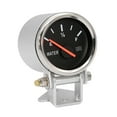 thumbnail image 1 of 52MM Fuel Level Gauge 0-190 Ohm Oil Tank Level Indicator Meter With Silver Gauge Holder Red Backlight Water Level Meter 9-32V ,Easy to Install, 1 of 7