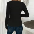 thumbnail image 7 of STETMN Waffle Knit Sweater for Women Casual Long Sleeve Tops Chunky Crew Neck Shirt, 7 of 7