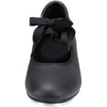 thumbnail image 2 of Unisex PU Leather/Patent Ribbon Tie Tap Shoe Dance Shoes for Women Dance Shoes, 2 of 13