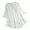 White, variant on KkSLirnhs Womens Shirts Plus Size 5x Women's Solid Color V-Neck Cotton and Linen Shirt Stitching Lace Hollow Top White XXXXXL