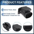 thumbnail image 4 of Sensor de flujo de aire masivo Unique Bargains No.5S2786 para Mitsubishi Delica/Space Gear 2.4L 1994-2004 Plástico Metal 1 pcs, 4 of 6