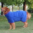 thumbnail image 3 of Dog dry coat - Dry quick dog bag - Dog bathrobe towel - Microfiber, 3 of 5