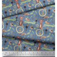 thumbnail image 3 of Soimoi polyester Crepe Fabric Floral,Bird & Animals African Fabric Prints By Yard 52 Inch Wide, 3 of 3