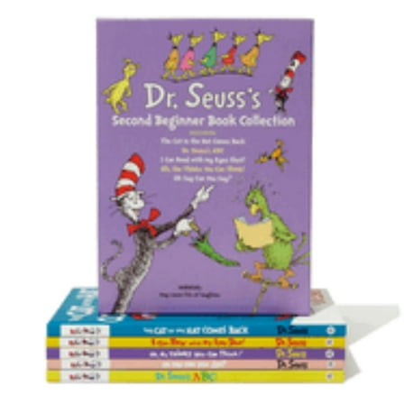 Dr. Seuss's Second Beginner Book Boxed Set Collection: The Cat in the Hat Comes Back; Dr. Seuss's ABC; I Can Read with My Eyes Shut!; Oh, the Thinks You Can Think!; Oh Say Can You Say? (Hardcover)