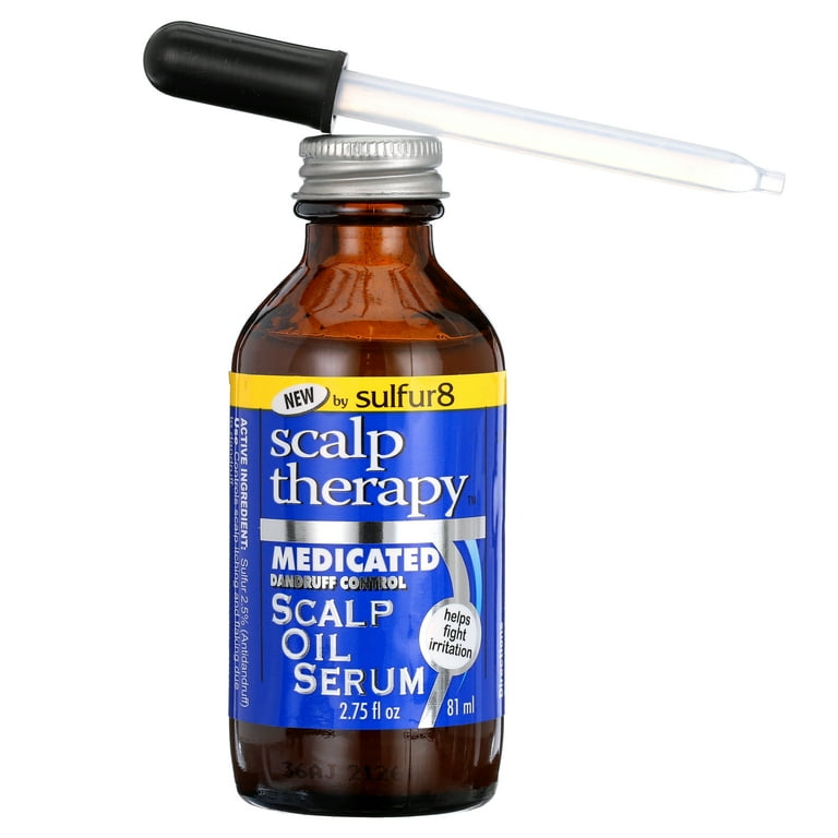 Sulfur8 Medicated Scalp Oil Therapy Moisturizing Hair Serum