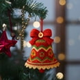 thumbnail image 4 of DIY Crochet Christmas Bell Ornament Kit - Complete Beginner Craft Kit with Yarn & Instructions, Hand-Knitted Holiday Decor for Personalized Tree Bells, Stocking Stuffers, 4 of 4