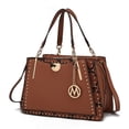 thumbnail image 5 of MKF Collection Aubrey Vegan Snake Leather Woman Multi Compartment Satchel Handbag by Mia K, 5 of 10