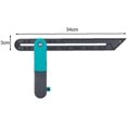 thumbnail image 2 of Vett 1pcs Locking Angle Measuring Tool Edge Ruler Long Ruler Inclinometer Goniometer Plastic Ruler Tape L, 2 of 5