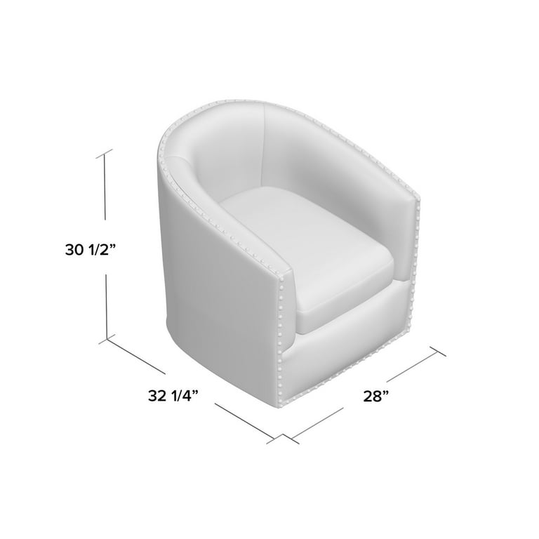 Leominster swivel barrel chair outlet