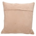 thumbnail image 2 of Nourison Couture Natural Hide Laser Cut Tiles Beige/Gold Throw Pillow, 2 of 2