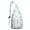 White-1, variant on Boho Dragonfly Floral Sling Backpack – Vintage Watercolor Insect Crossbody Daypack for Travel & Outdoor Adventures