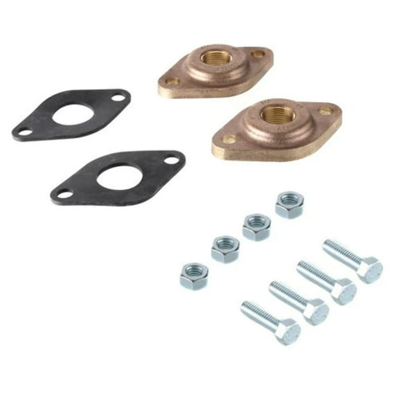 GRUNDFOS PUMPS 519651 - 3/4 Bronze Flange Set