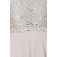 thumbnail image 3 of Little Girls Sparkling Sequin Lace Double Chiffon Flowers Girls Dresses Red 2 (C12CC12), 3 of 3