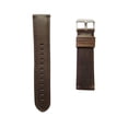 thumbnail image 2 of Correa de reloj 22 mm Correa De Reloj De Cuero Genuino Para Hombre, Hebilla De Acero Inoxidable, Café café Magideal Correa de reloj 22 mm, 2 of 6