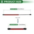 thumbnail image 4 of Unique Bargains 2 Ensembles 150lb/668N/67.5kg 20 Pouces/500mm Vérins à Gaz Rouges pour Voiture Camion RV Bateau, 4 of 7