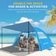 thumbnail image 2 of Carpa de playa Gorich, 210 x 140 x 120 cm, protección solar UPF 50+, 2 of 8