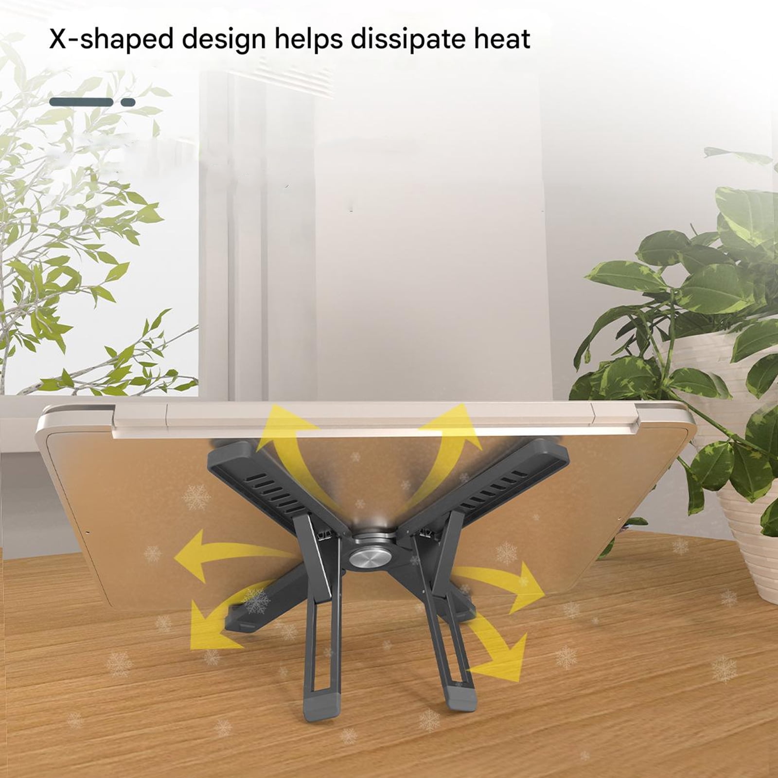 Portable Laptop Stand Foldable Support Base Notebook Stand Bracket Computer Cooling Replacement