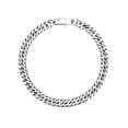 thumbnail image 1 of Pulsera Xtellar Esclava De Acero Inoxidable Para Hombre 6mm 19cm Color Plateado, 1 of 4