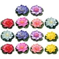 thumbnail image 1 of Miangastore 14Pcs Artificial Flowers Simulated -flower Decor Floating -flower Pool Flower Adornment, 1 of 8