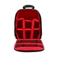 thumbnail image 2 of harmtty Professional Outdoor Waterproof Photography DSLR Camera Backpack Travel Bag Pack,Red, 2 of 8