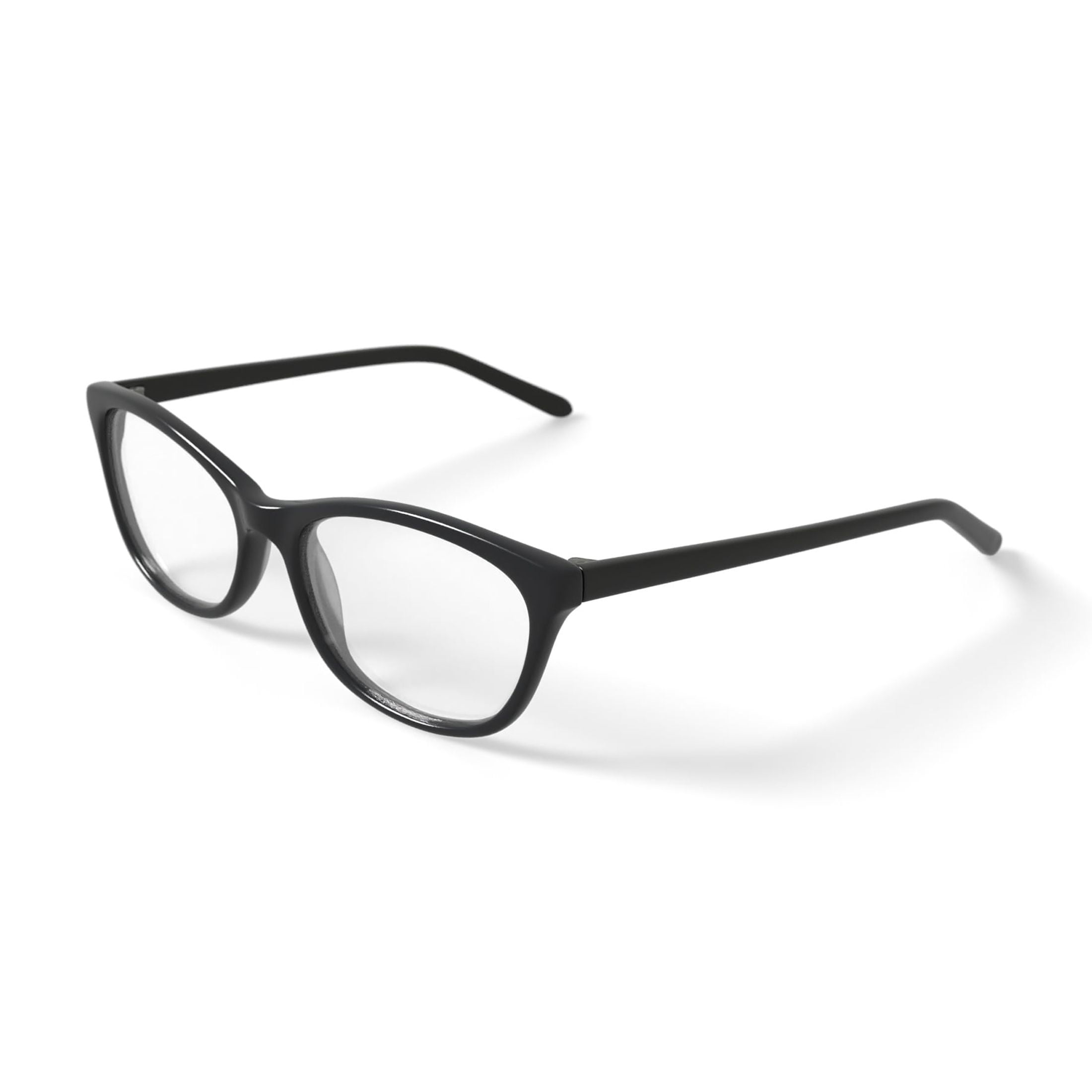 Walmart Women's FM14093 Cat Eye Prescription Eyeglasses with Case, Black