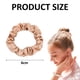 thumbnail image 2 of Diadema Diadema de satén de seda - Soporte de cola de caballo elástico Diadema Diadema pequeña Cabello rizado grueso Accesorios para la diadema, 2 of 7
