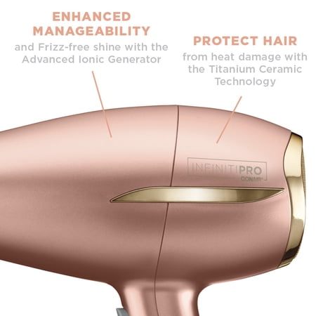 Conair InfinitiPRO Frizz-Free Compact Hair Dryer