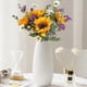 thumbnail image 5 of Ramo de Girasoles Artificiales, Margaritas y Eucaliptos para Decoración de Sala de Estar, Ramo de Boda., 5 of 6