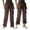 thumbnail image 2 of yunLCZ Women's Wide Leg Pants Cargo Pants For Women High Waisted Wide Leg Casual Pants Y2k Streetwear Trousers With 6 Pockets Business Work Casual Pants, 2 of 4