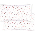 thumbnail image 5 of Elegant Comfort 6-Piece Heart Pattern Bed Sheet Set, Full, Valentina, 5 of 5