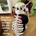 thumbnail image 3 of Wearable Dinosaur Skeleton Plush, My Cozy Dino Realistic 3D Skeleton Design Dinosaur Skull Outfit,Halloween Themed Costume, 3 of 8