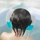 thumbnail image 2 of Children Shampoo Cap Cute Dinosaur Cartoon Shape Soft Efficient Drainage Portable Baby Bathing Hat Blue, 2 of 4