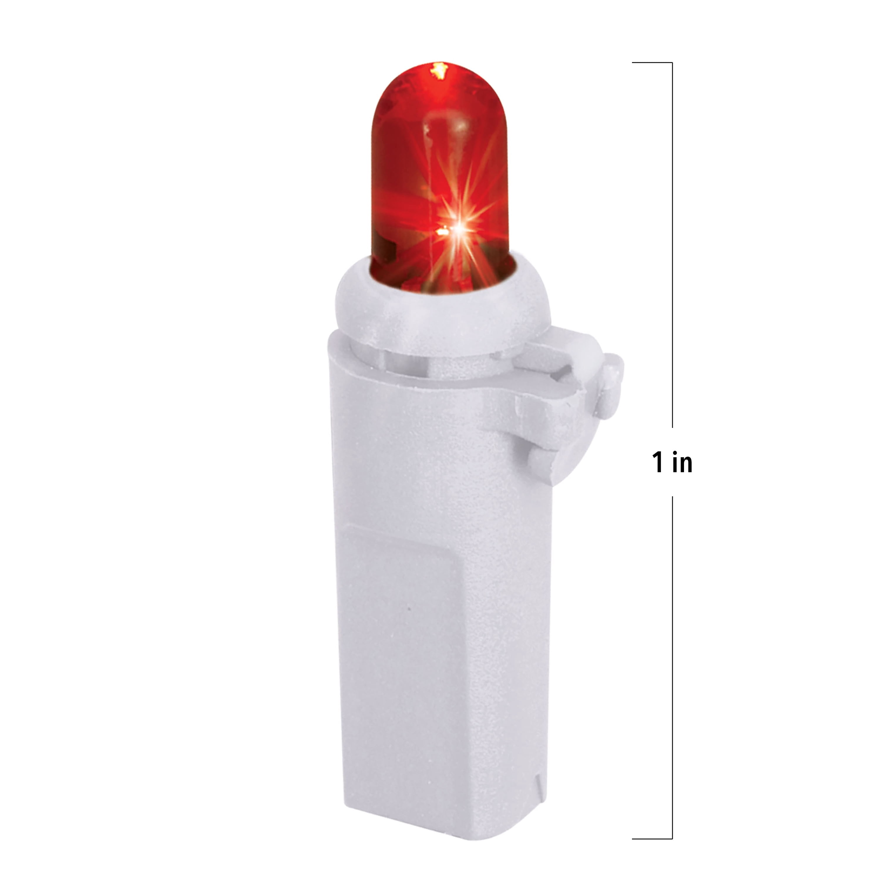 Indoor/Outdoor 200-Count LED High Density Dome Christmas Icicle Lights, Multicolor, White Wire, 15', by Holiday Time