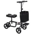 thumbnail image 3 of Lanzxjv Knee Scooter, Knee Walker for Surgery, Broken Foot, Ankle Injury, Lightweight Crutch Alternative Medical Scooter with Dual Braking System for Adults, 3 of 7
