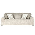 thumbnail image 5 of Roundhill Furniture Nason Wide Wale Corduroy Sofa and Loveseat Set, Parchment, 5 of 10