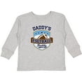 thumbnail image 3 of Inktastic Daddy Football Buddy Boys or Girls Long Sleeve Toddler T-Shirt, 3 of 5
