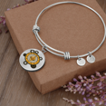 thumbnail image 3 of Ethereum Bracelet Noir en Acier Inoxydable Ou or 18k Cercle, 3 of 7