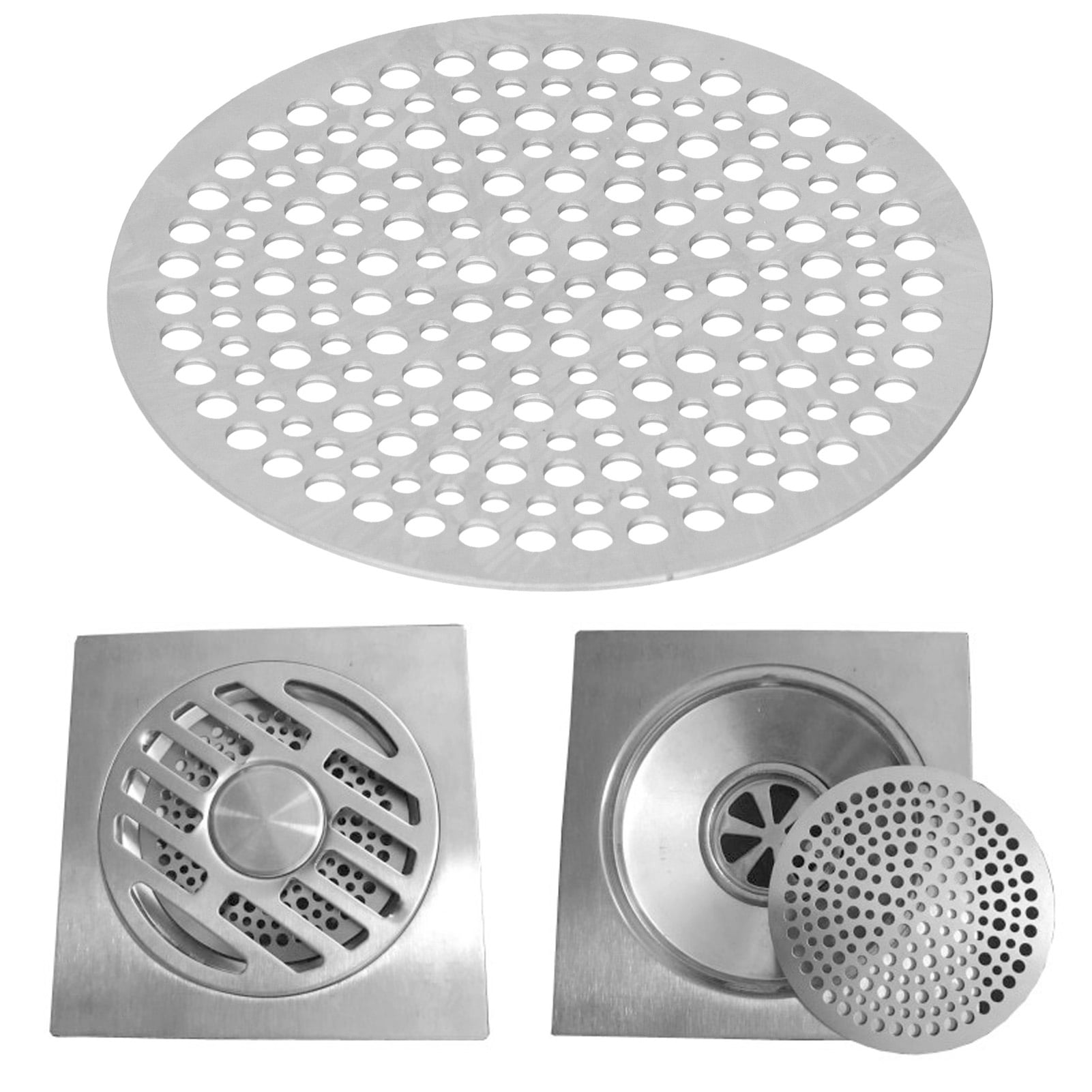2pcs Grips Bathtub Sink Stall Drain Plug Protector Cover Stoppers 