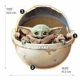 thumbnail image 6 of Star Wars The Mandalorian Grogu Painted Peel and Stick Wall Decals, 6 of 7